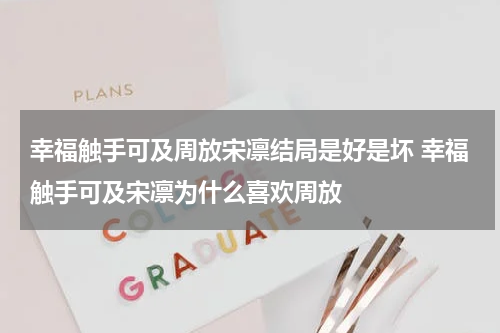 幸福触手可及周放宋凛结局是好是坏 幸福触手可及宋凛为什么喜欢周放