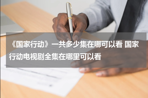 《国家行动》一共多少集在哪可以看 国家行动电视剧全集在哪里可以看