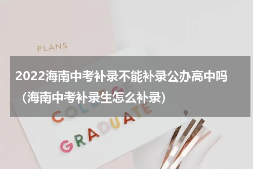 2022海南中考补录不能补录公办高中吗（海南中考补录生怎么补录）