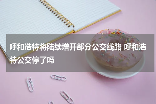 呼和浩特将陆续增开部分公交线路 呼和浩特公交停了吗