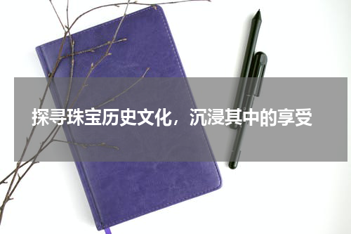  探寻珠宝历史文化，沉浸其中的享受